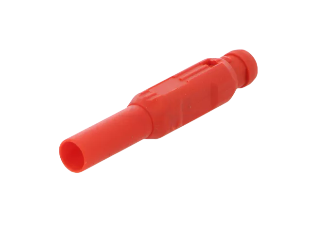 Medicalline Touch-protected Ø 1,5 mm stekker In-line, verguld voor zelfmontage