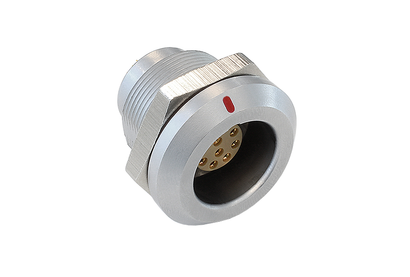 10 Contacts Fixed Socket 3Y Series Push Pull Connector