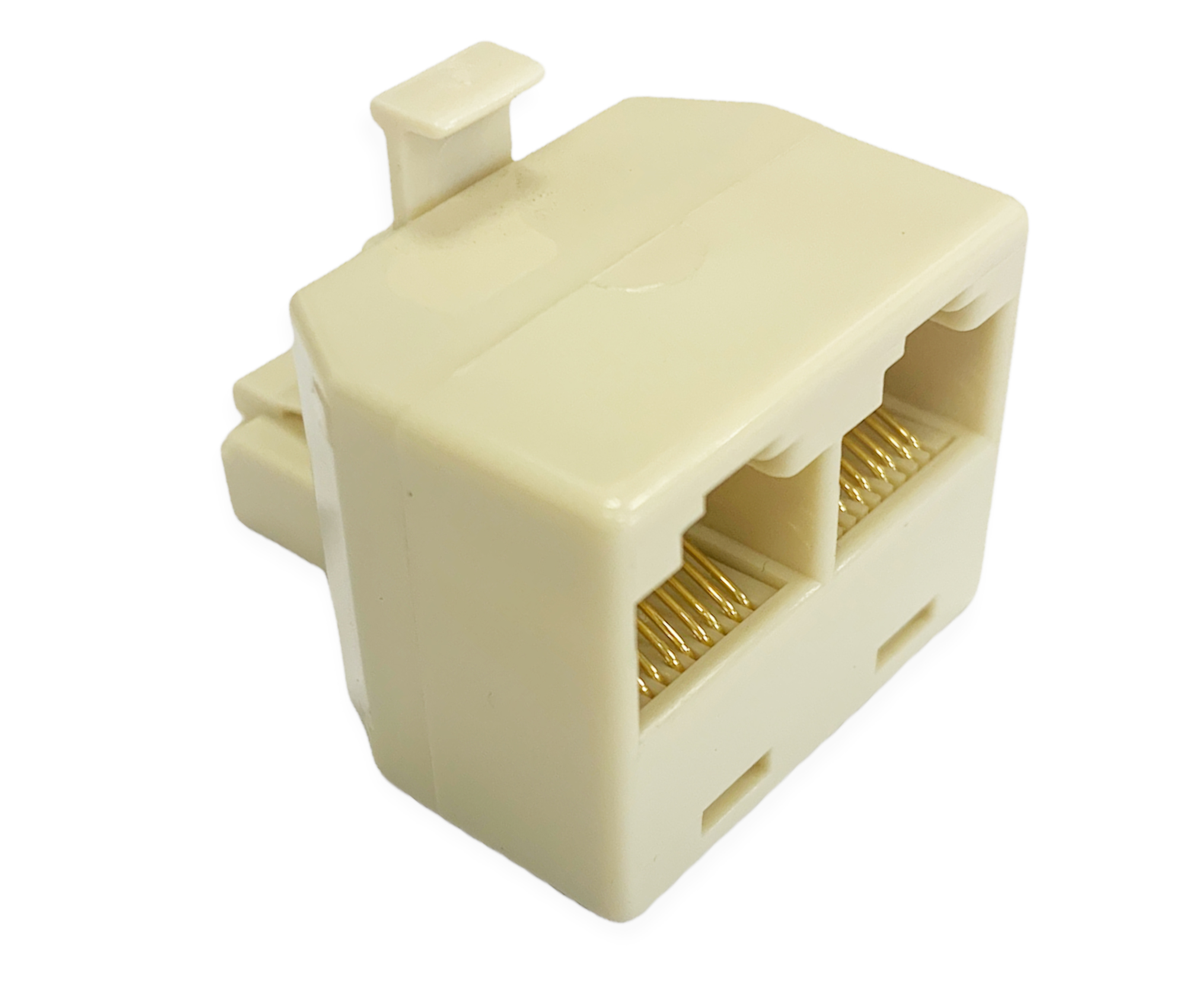 Modulaire Duplex Adapter 1 x mannelijk - 2 x vrouwelijk RJ45