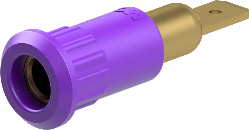 4mm fitting violet - EB4-IF/A violet