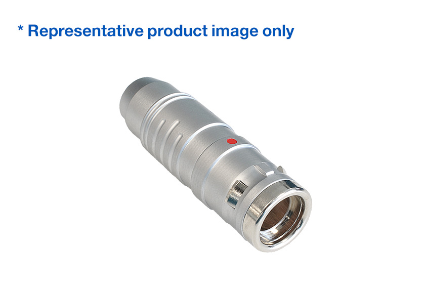14 Contacts Straight Plug 2Y Series Push Pull Connector