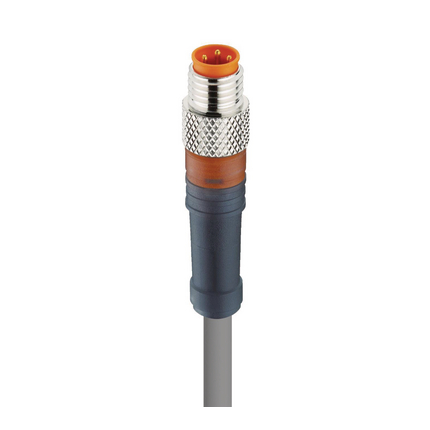 M8 Standaard Sensor/Aanvoerder Enkelzijdige Cordset