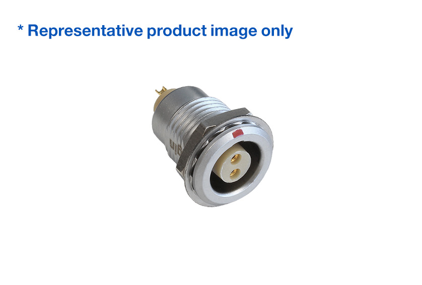 6 Contacts Fixed Socket 1X Series Push Pull Connector