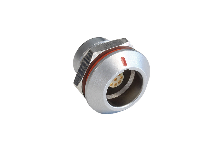 9 Contacts Fixed Socket 0Y Series Push Pull Connector