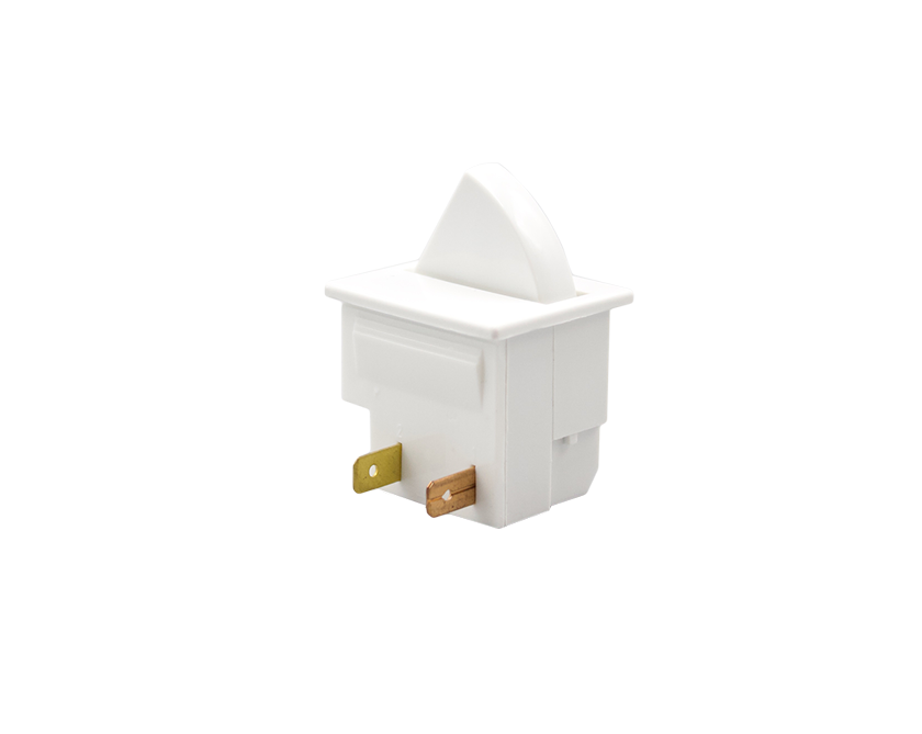 3102 Series S.P On-Off (Momentary Off) 4.8 x 0.8 QC Tab Termination 17.1mm Actuator White Gloss