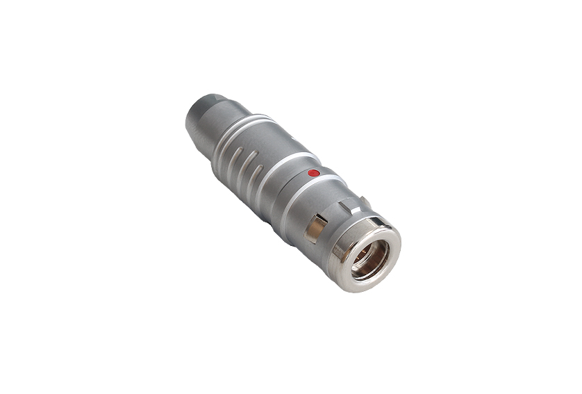 9 Contacts Straight Plug 0Y Series Push Pull Connector