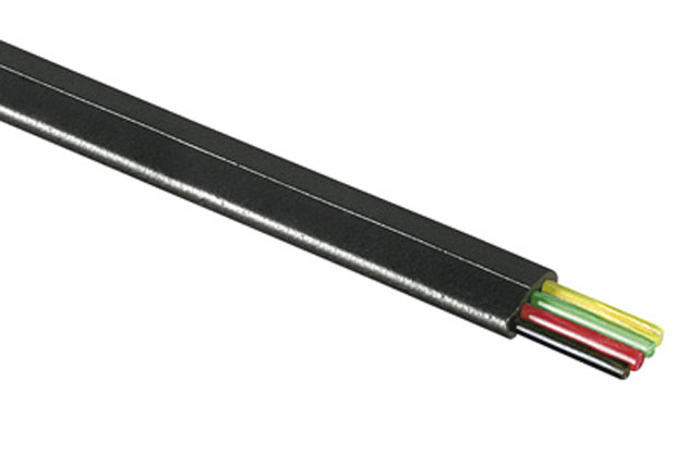 Modulaire platte kabel 4P. 100Mtr