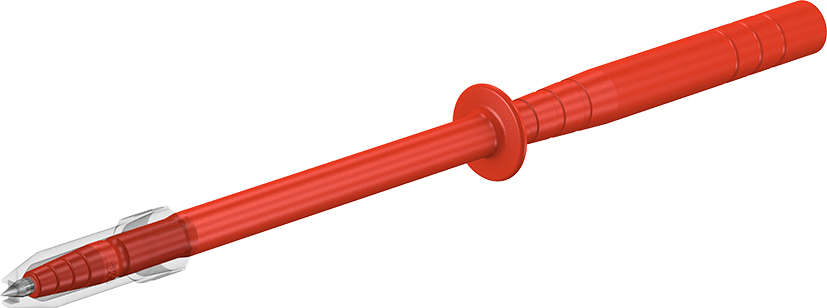 2 mm veiligheidssonde rood - SPP2-S rood