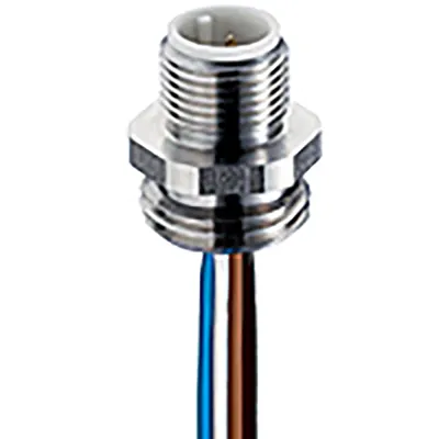 M12 F&amp;B (PVC) Sensor/Actuator Receptacle Connector