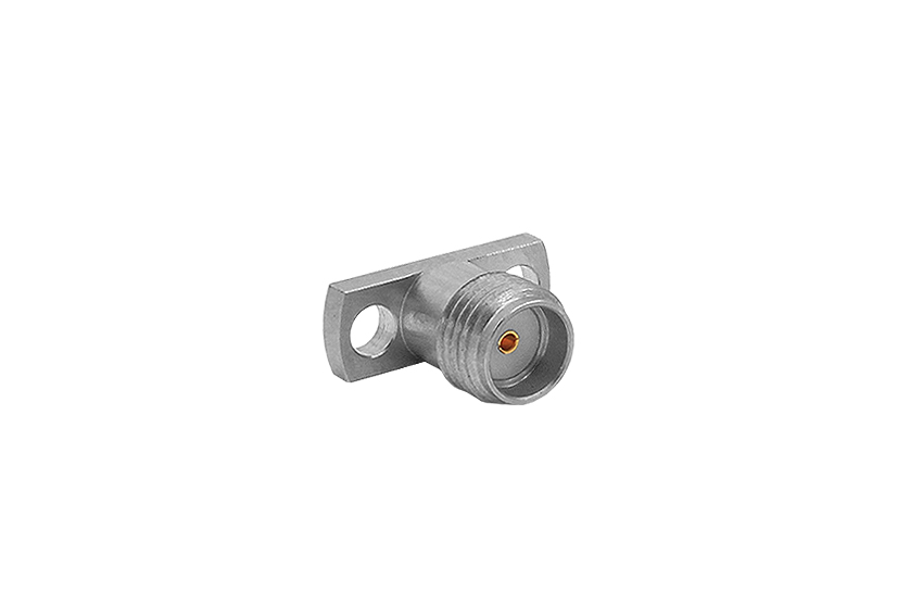 SMA Straight Jack 2 Hole Flange RF Connector