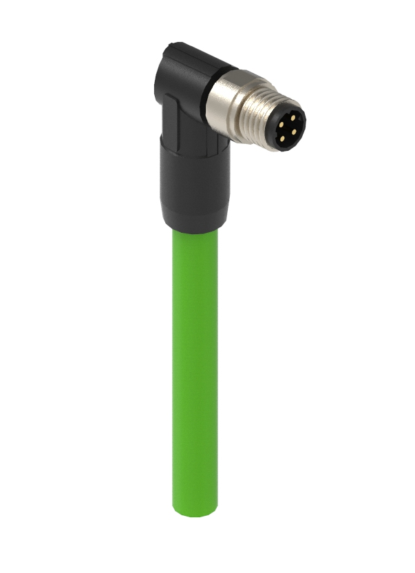 M8 pigtail voor PROFINET-toepassingen