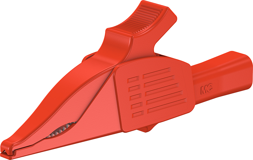 4 mm dolfijnclip rood - XDK-1033P rood