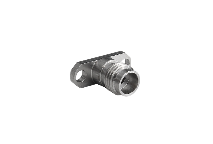 2.4mm Jack Straight 2 Hole Flange RF Connector