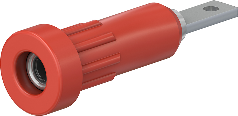 2 mm steeksok rood - EB2-F rood