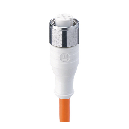 M12 F&B (Wash-Down) Sensor/Actuator Enkele Aangesloten Kabelaansluiting