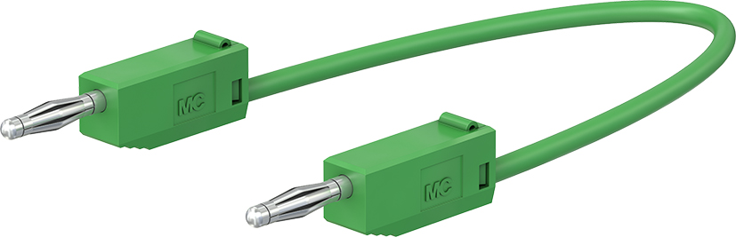 2 mm aansluitkabel 45 cm groen - LK205-X groen