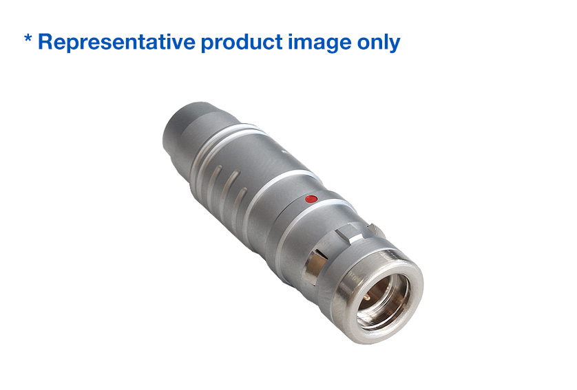 3 Contacts Straight Plug 1Y Series Push Pull Connector