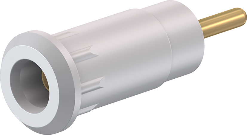2 mm geïsoleerde rigide witte fitting - SEB2-R wit
