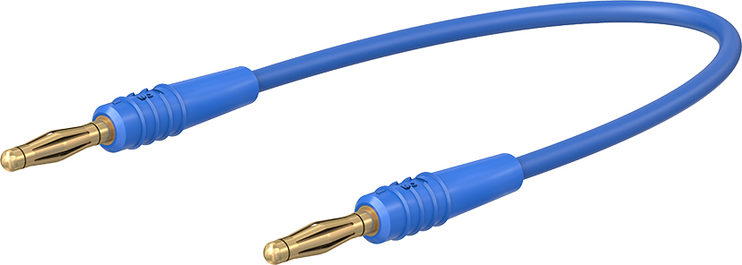2 mm verbindingsdraad 60 cm blauw - LK205-L blauw