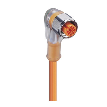 M12 F&amp;B (PVC) Sensor-/Aftaktor Enkelzijdig Kabel