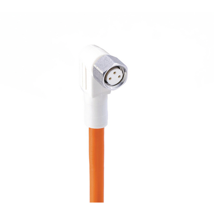 M8 F&amp;B (Wash-Down) Sensor/Actuator Enkelzijdige Cordset