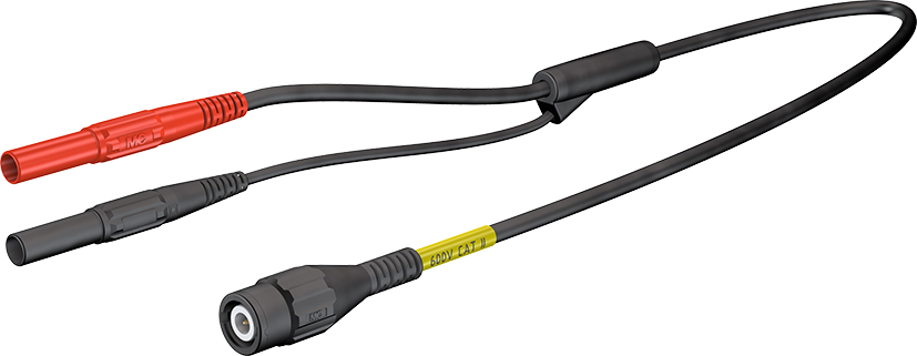 4 mm BNC-adapterkabel 100 cm - XLAM-414/SC