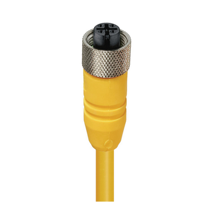 M12 Standaard Sensor/Actuator Enkelzijdige Kabelset