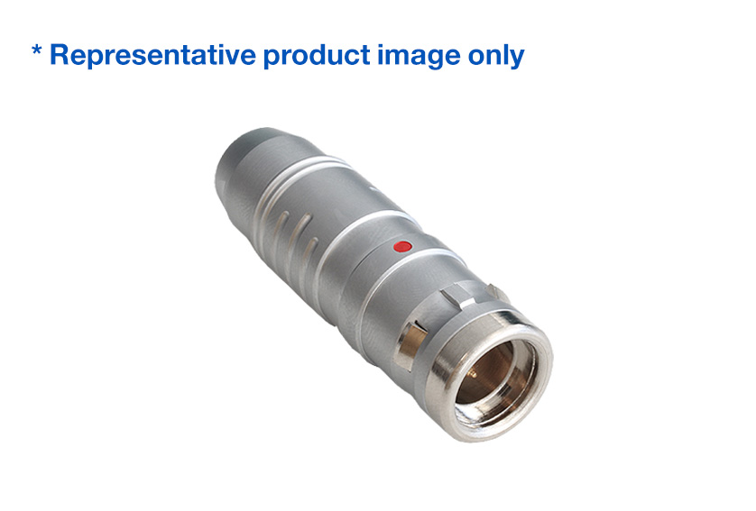 4 Contacts Straight Plug 2Y Series Push Pull Connector