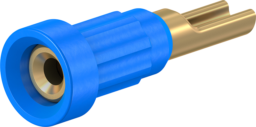 1 mm fitting blauw - EB1 blauw