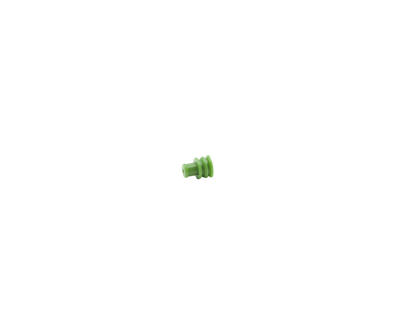 Green Single Wire Seal - Cable entry: 1.2-1.6mm